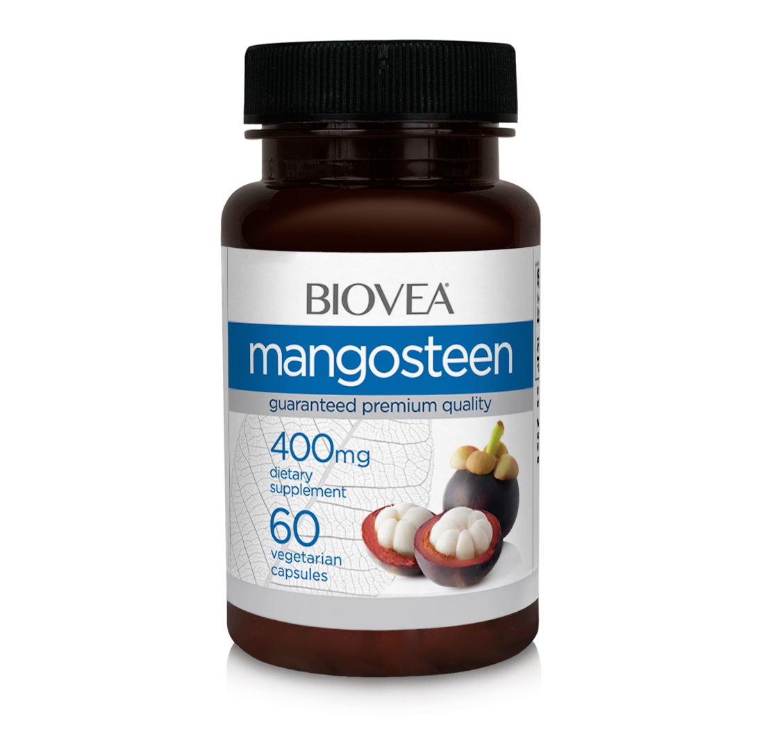 BIOVEA  MANGOSTEEN  EXTRACT 400 mg / 60 Vegetarian Capsules