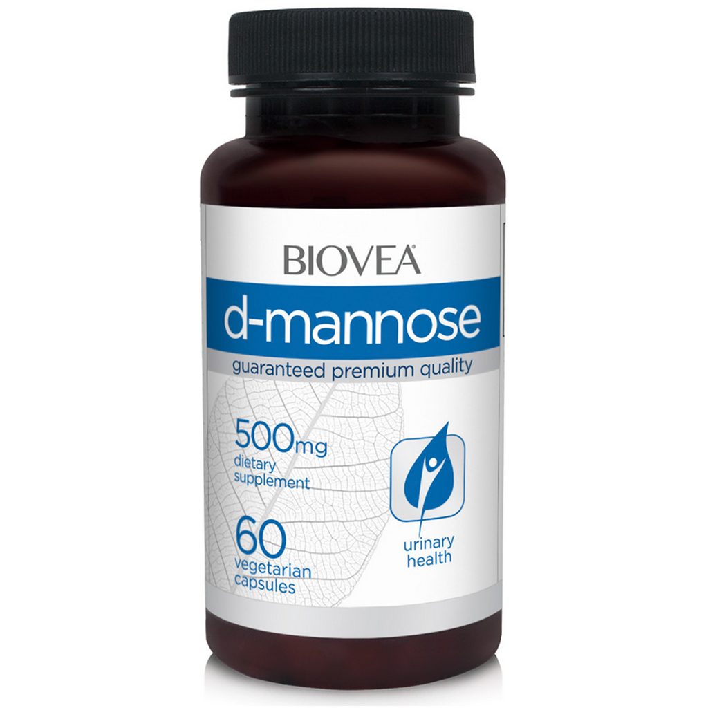 BIOVEA D-MANNOSE 500 mg / 60 Capsules