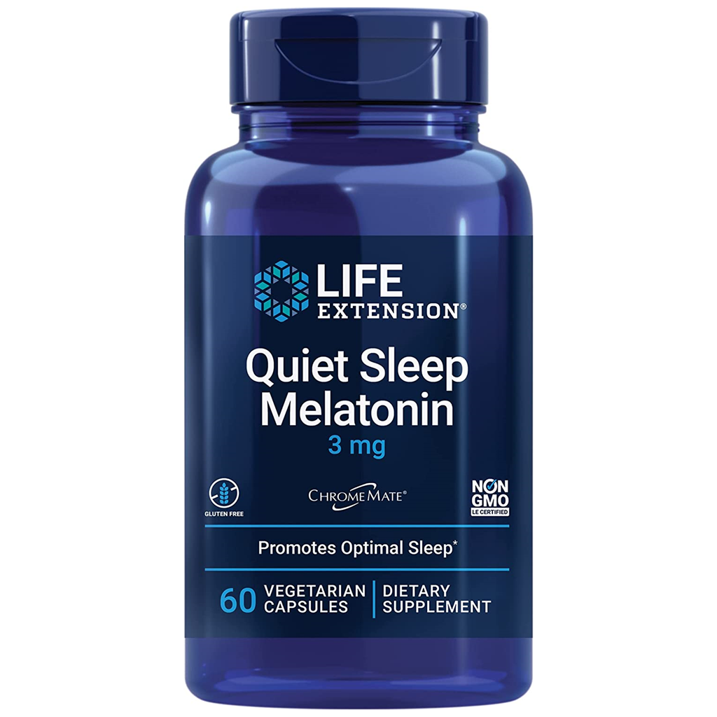 Life Extension Quiet Sleep / 60 Vegetarian Capsules Life Extension Quiet Sleep / 60 Vegetarian Capsules