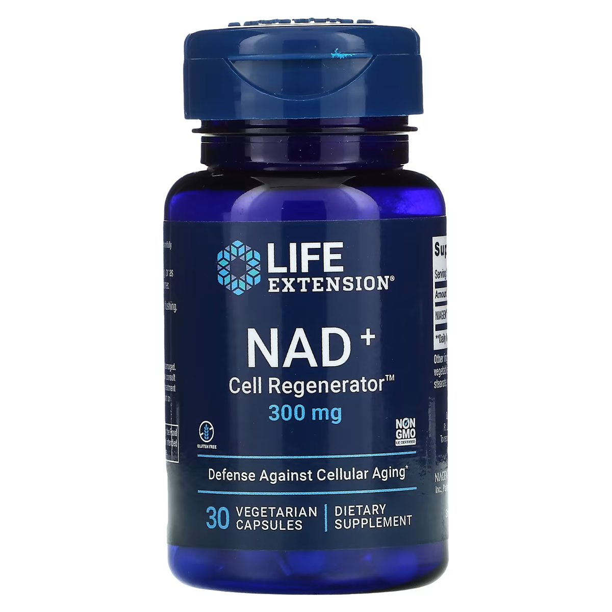 Life Extension NAD+ Cell Regenerator™ Nicotinamide Riboside 300 mg / 30 Vegetarian Capsules Life Extension NAD+ Cell Regenerator™ Nicotinamide Riboside 300 mg / 30 Vegetarian Capsules