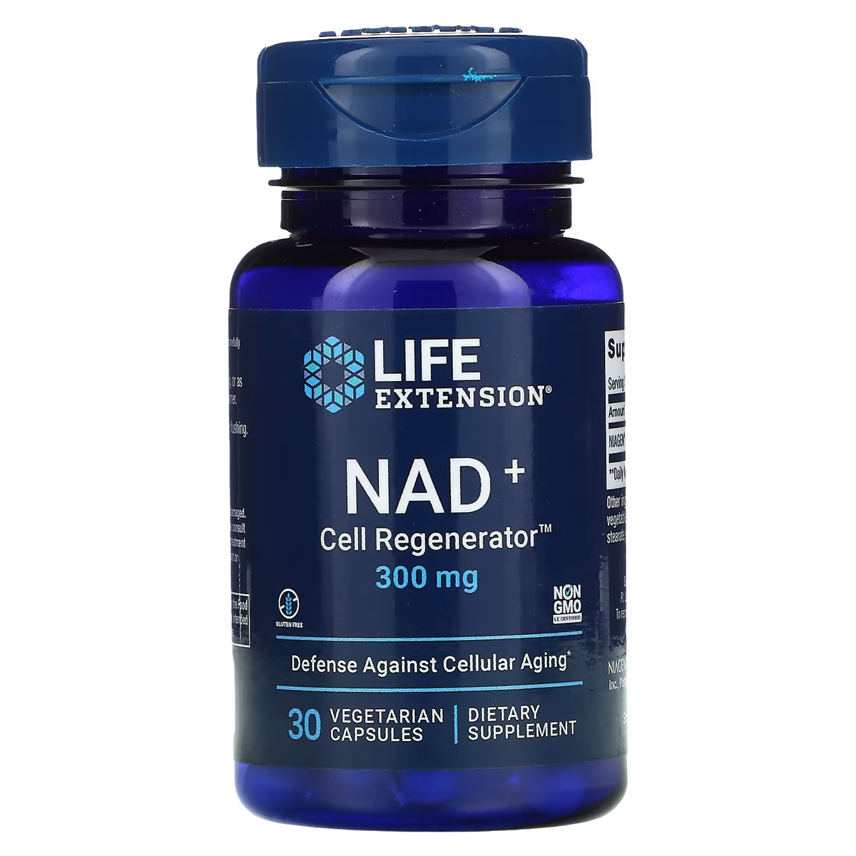 Life Extension  NAD+ Cell Regenerator™ Nicotinamide Riboside 300 mg / 30 Vegetarian Capsules