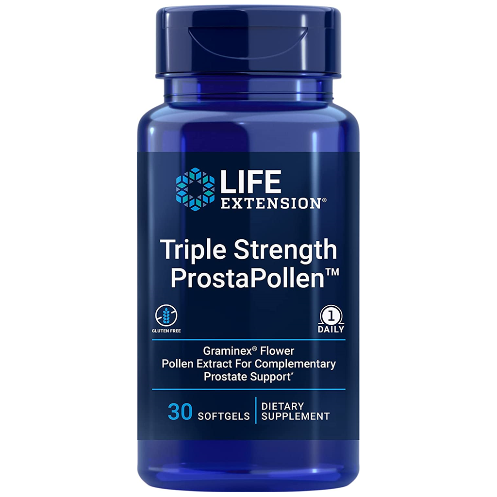 Life Extension Triple Strength ProstaPollen™ / 30 Softgels