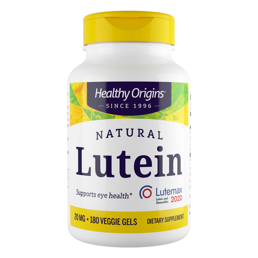 Healthy Origins  LUTEIN (LUTEMAX® 2020) 20 mg / 180 Softgels