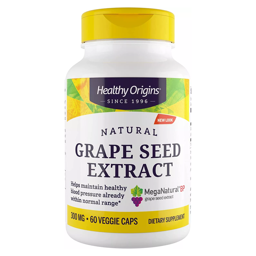Healthy Origins MegaNatural-BP Grape Seed Extract 300 mg / 60 Veggie Caps Healthy Origins MegaNatural-BP Grape Seed Extract 300 mg / 60 Veggie Caps