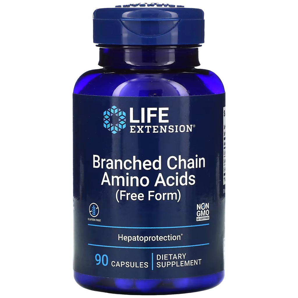 Life Extension Branched Chain Amino Acids / 90 capsules Life Extension Branched Chain Amino Acids / 90 capsules