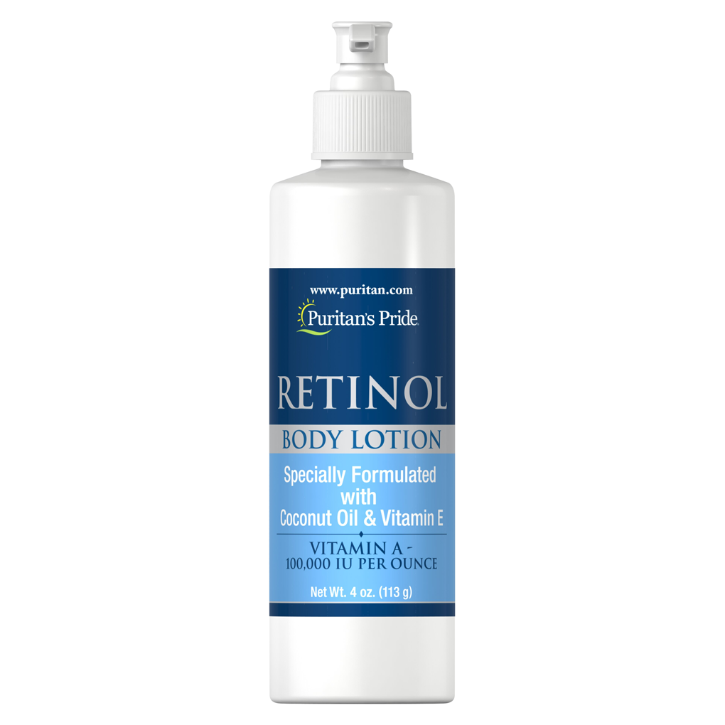 Puritan's Pride Retinol Body Lotion (Vitamin A 100,000 IU Per Ounce) / 4 Oz.