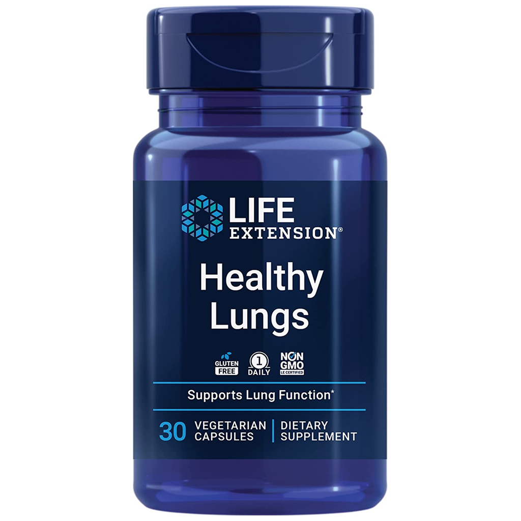 Life Extension Healthy Lungs / 30 Vegetarian Capsules