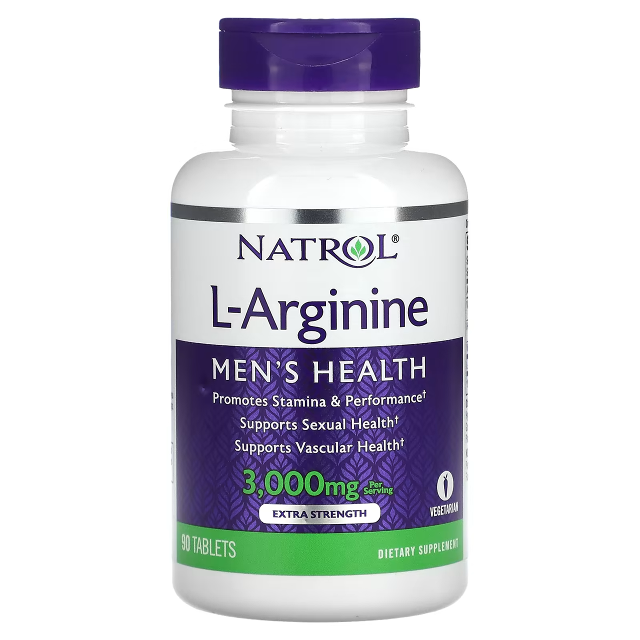 Natrol, L-Arginine 3,000 mg, Extra Strength / 90 Tablets Natrol, L-Arginine 3,000 mg, Extra Strength / 90 Tablets