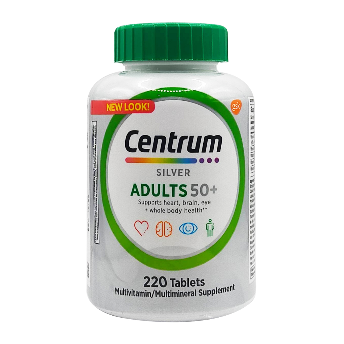 Centrum Silver - Adults 50+ / 220 Tablets