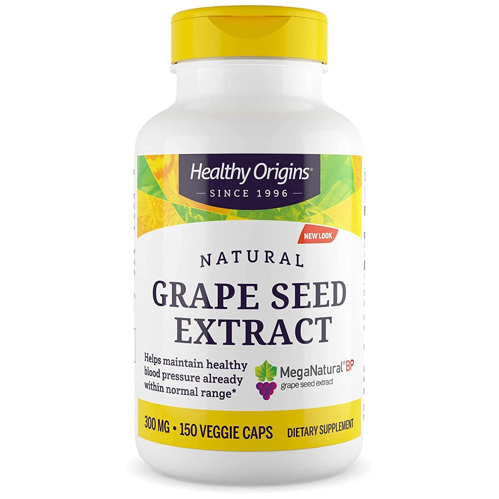 Healthy Origins Natural Grape Seed Extract 300 mg. / 150 Veg Caps Healthy Origins Natural Grape Seed Extract 300 mg. / 150 Veg Caps