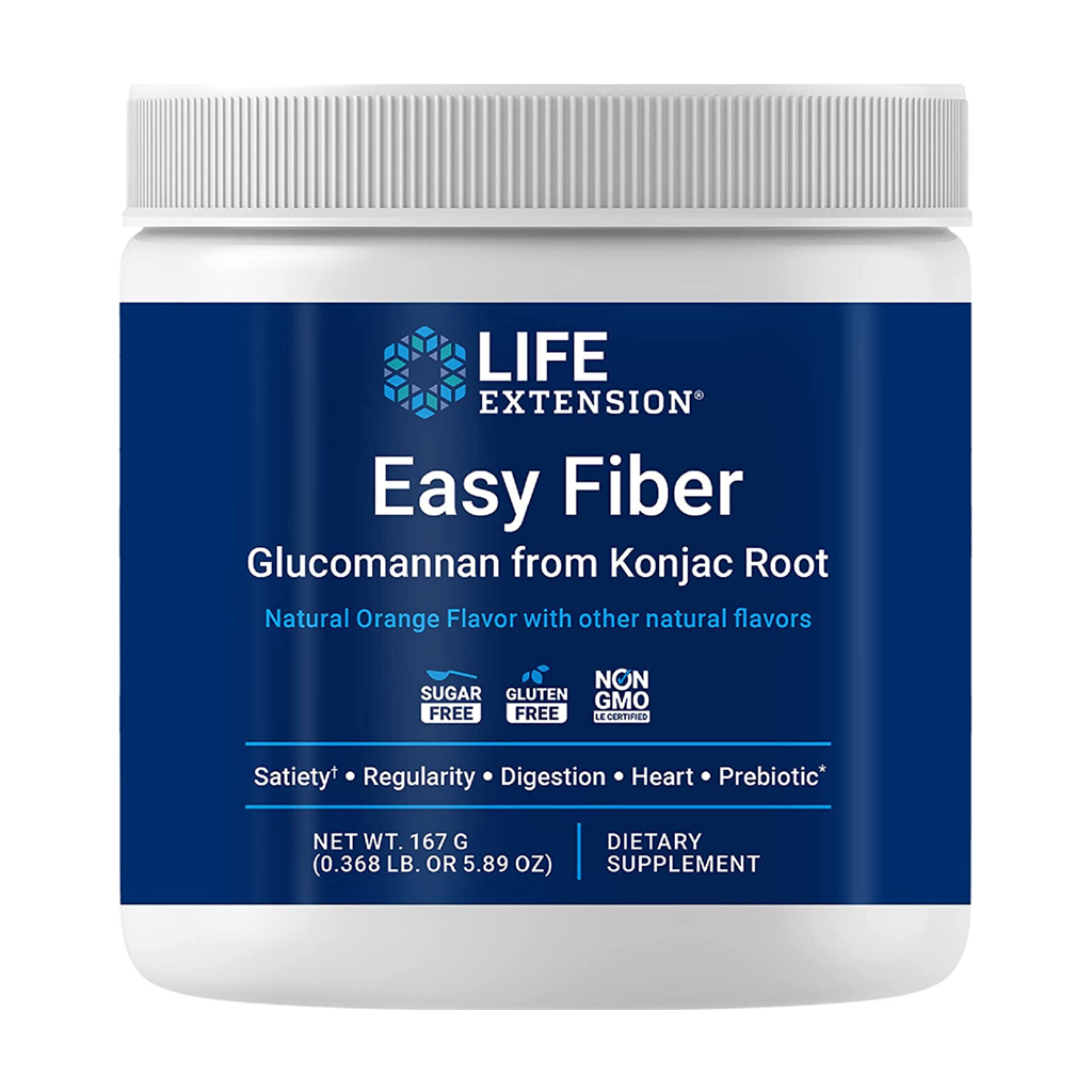 Life Extension Easy Fiber (Glucomannan from Konjac Root) / 0.37 lb