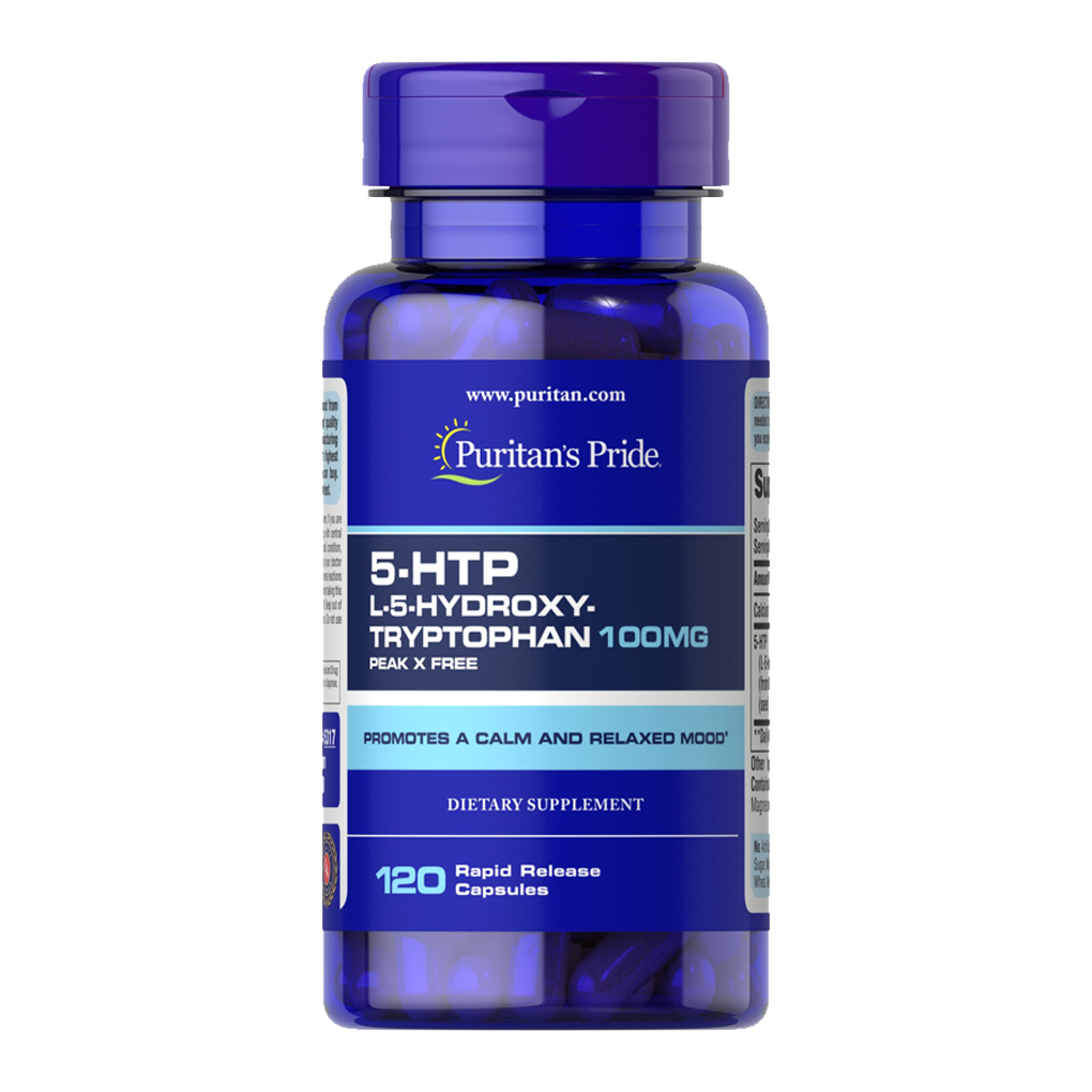 Puritan's Pride 5-HTP 100 mg (Griffonia Simplicifolia) / 120 Capsules Puritan's Pride 5-HTP 100 mg (Griffonia Simplicifolia) / 120 Capsules