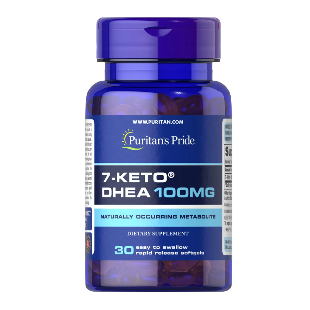 Puritan's Pride 7-Keto® DHEA 100 mg / 30 Softgels