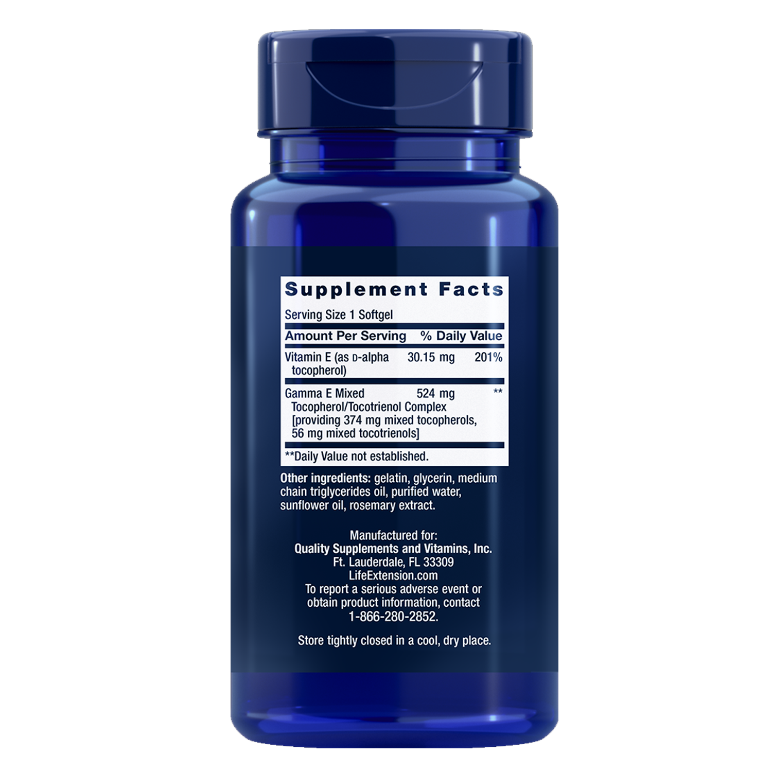Life Extension Gamma E Mixed Tocopherols & Tocotrienols / 60 Softgels Life Extension Gamma E Mixed Tocopherols & Tocotrienols / 60 Softgels