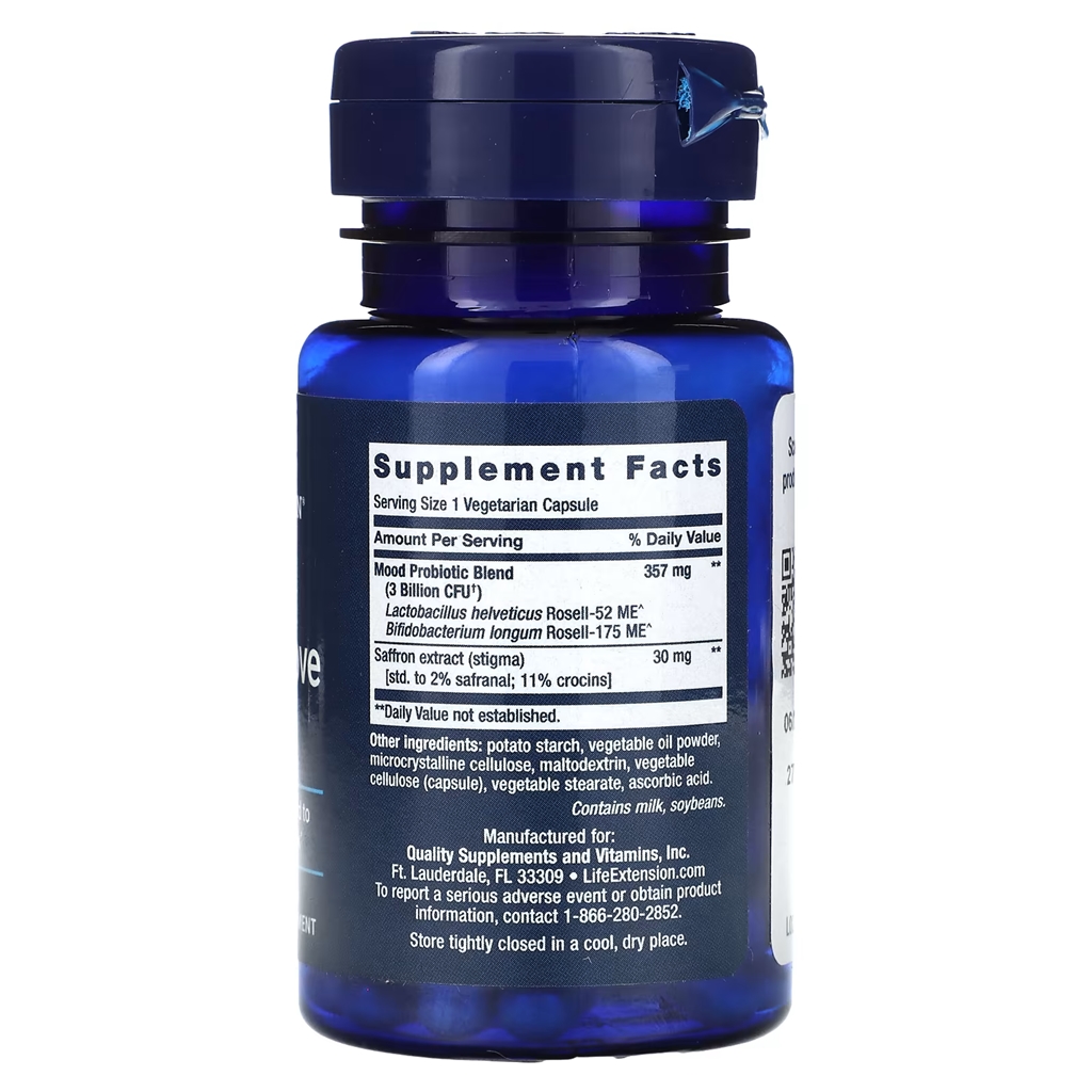Life Extension FLORASSIST® Mood Improve / 30 Vegetarian Capsules Life Extension FLORASSIST® Mood Improve / 30 Vegetarian Capsules