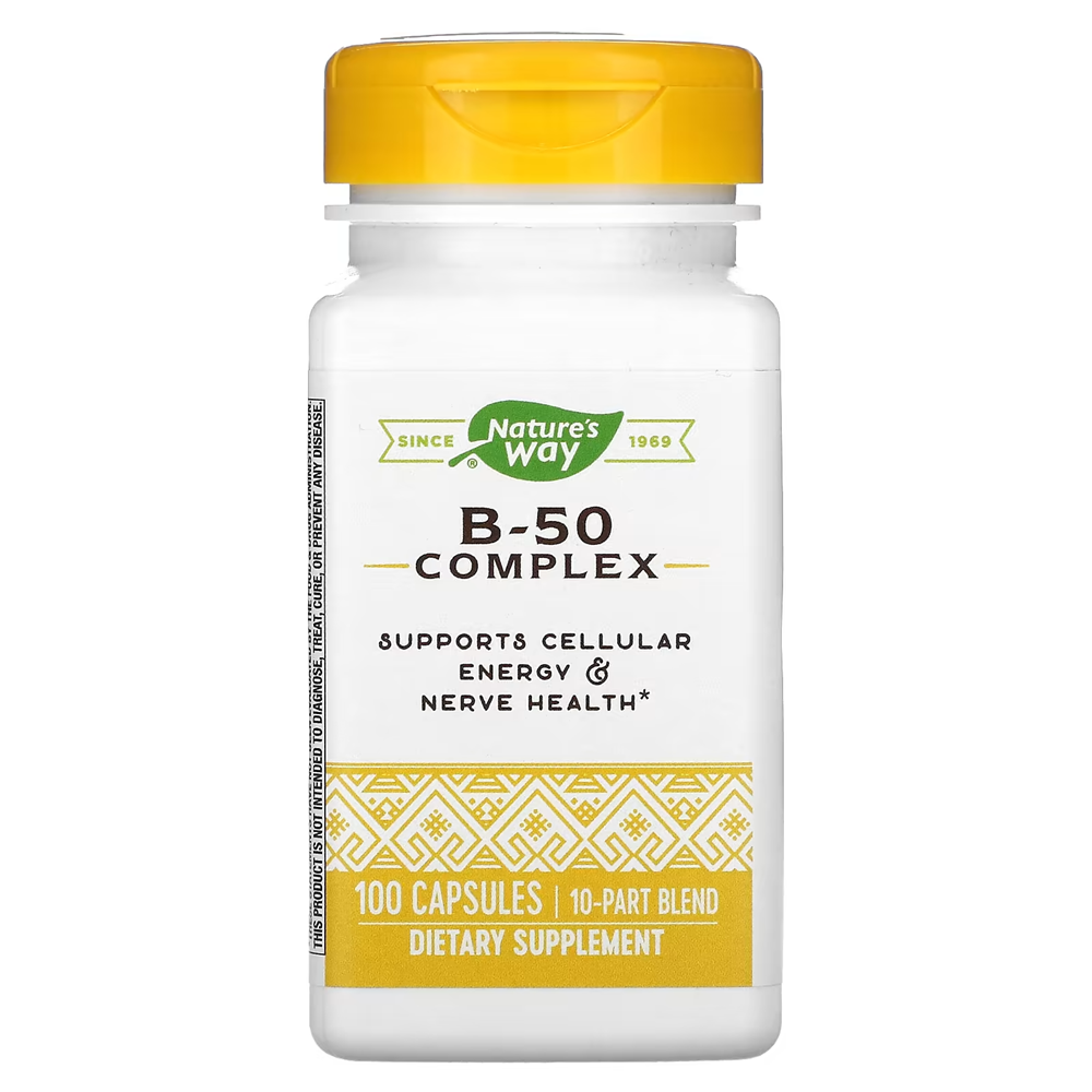 Nature's Way, B-50 Complex / 100 Capsules